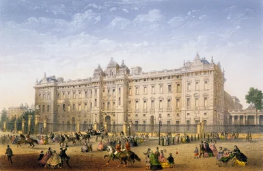 Palacio de Buckingham, c.1862
